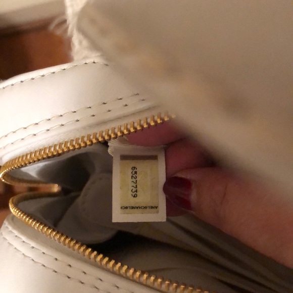 Chanel Wild Stitch Tote Bag Quilted leather white - Picture 5 of 8